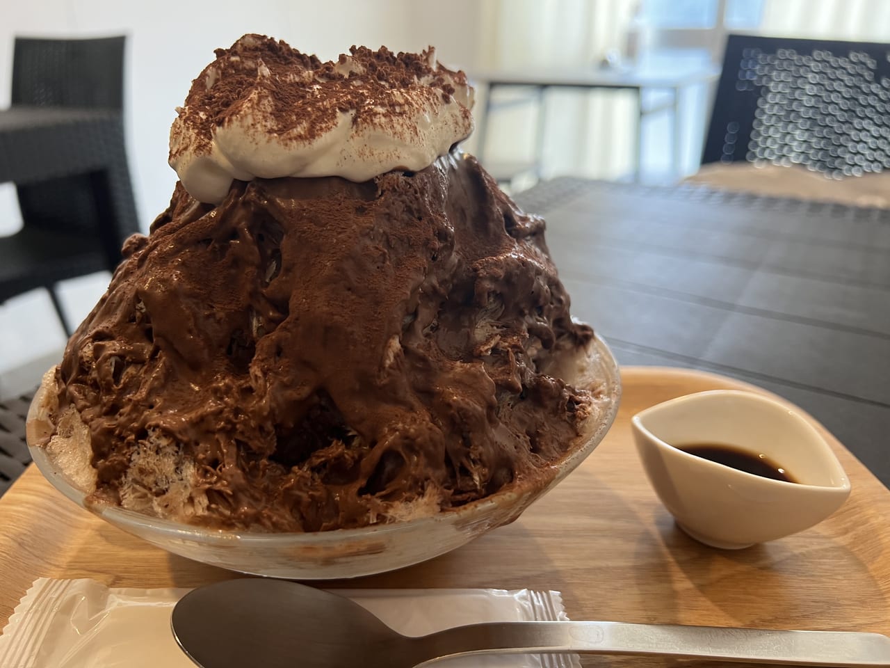 昭島市】ショコラトリーが作った魅惑のかき氷。「トーキョーチョコ